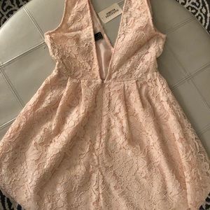 Cute pink lace dress
